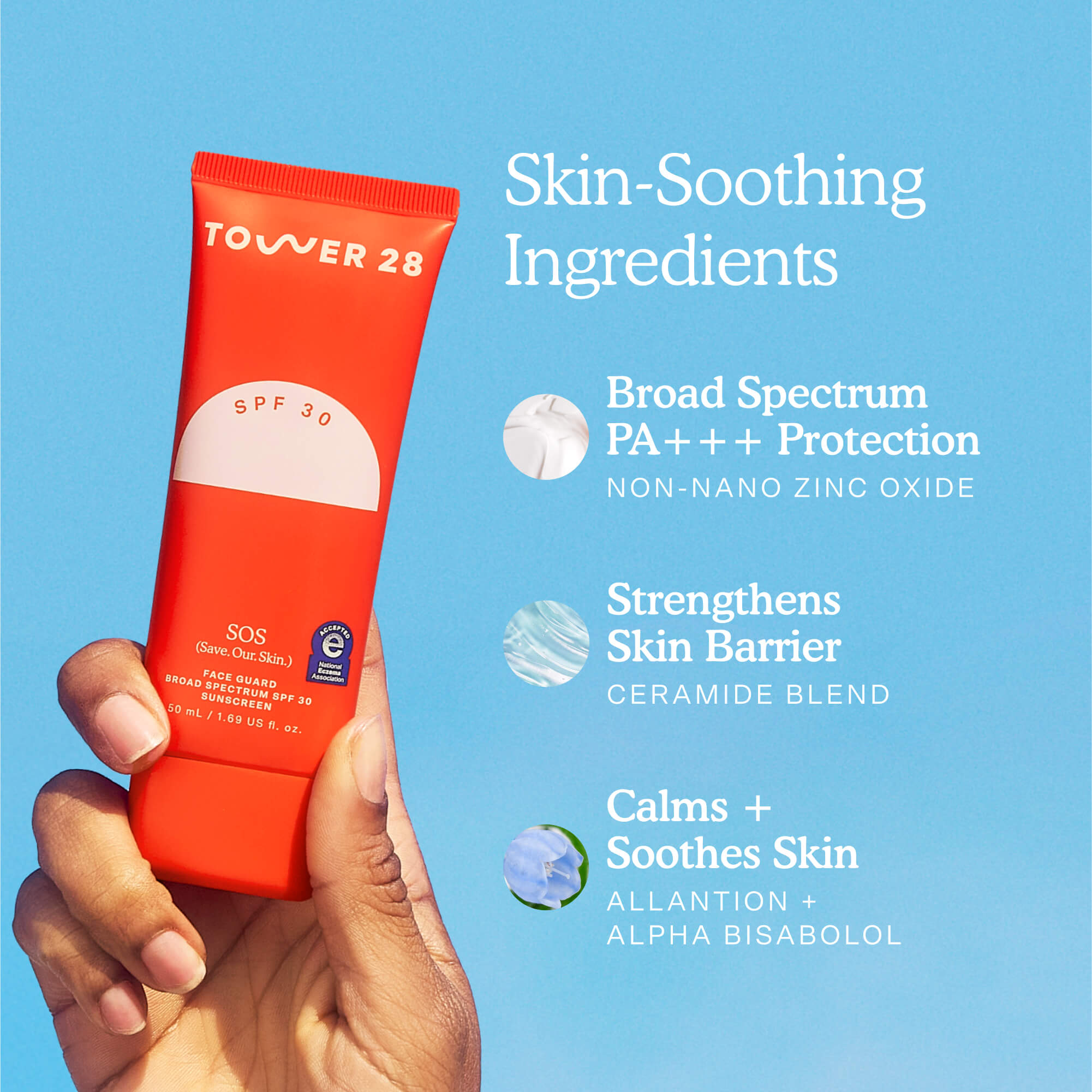 SOS FaceGuardâ„?SPF 30 Sunscreen PA+++