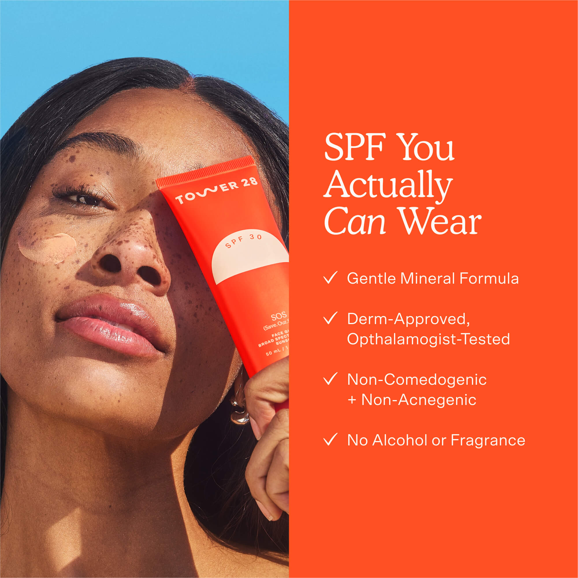 SOS FaceGuardâ„?SPF 30 Sunscreen PA+++